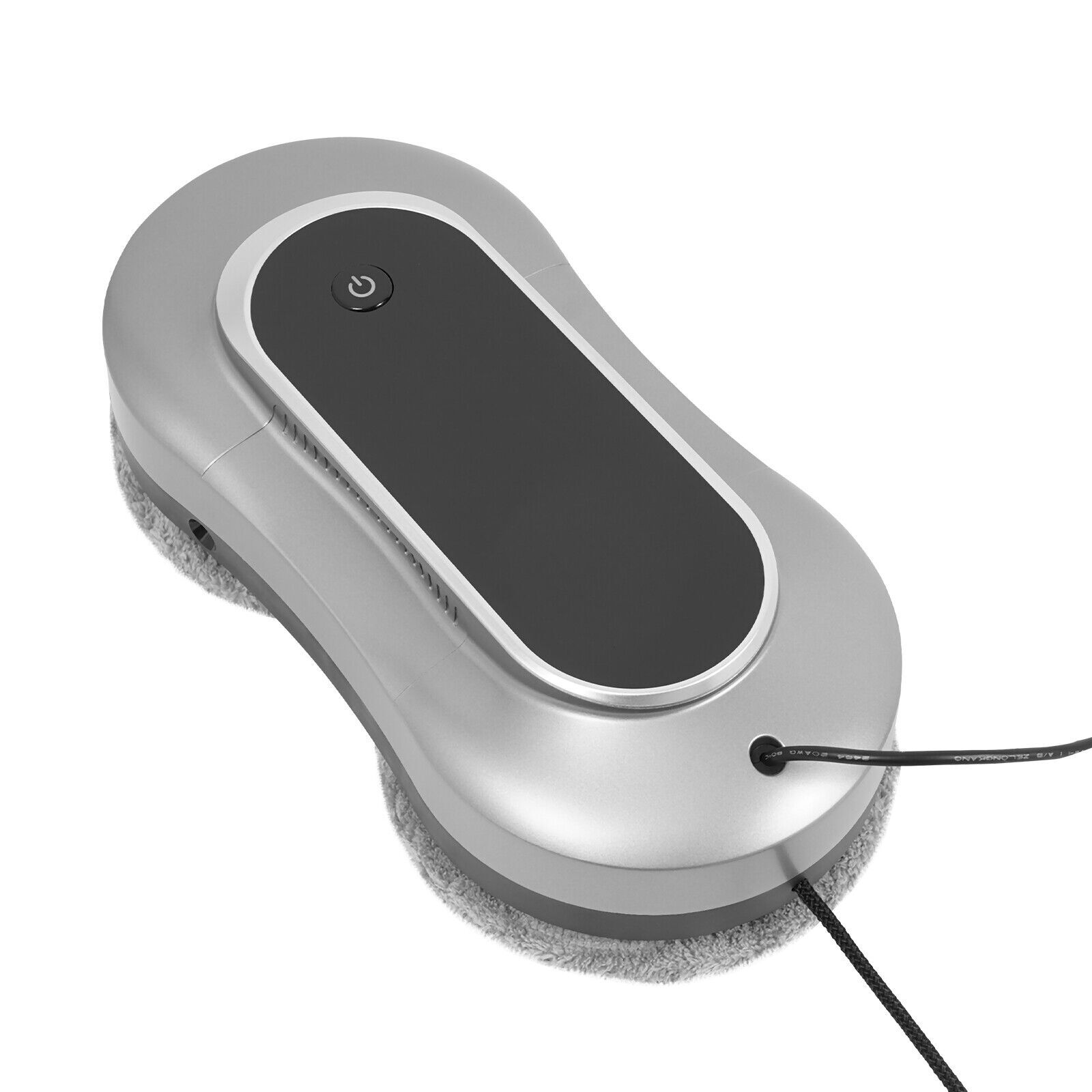 80W Bilateral Ultrasonic Nozzles Remote Silver-gray Smart Window Cleaning Robot