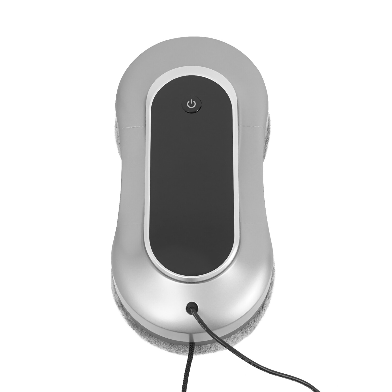 80W Bilateral Ultrasonic Nozzles Remote Silver-gray Smart Window Cleaning Robot