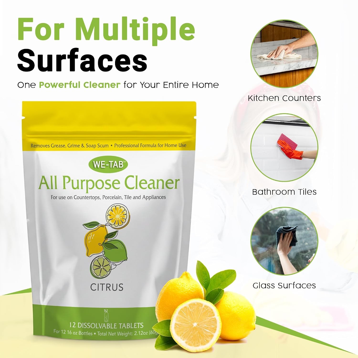 Non Toxic All Purpose Cleaner Concentrate Refill Multi Surface Cleaning Solution