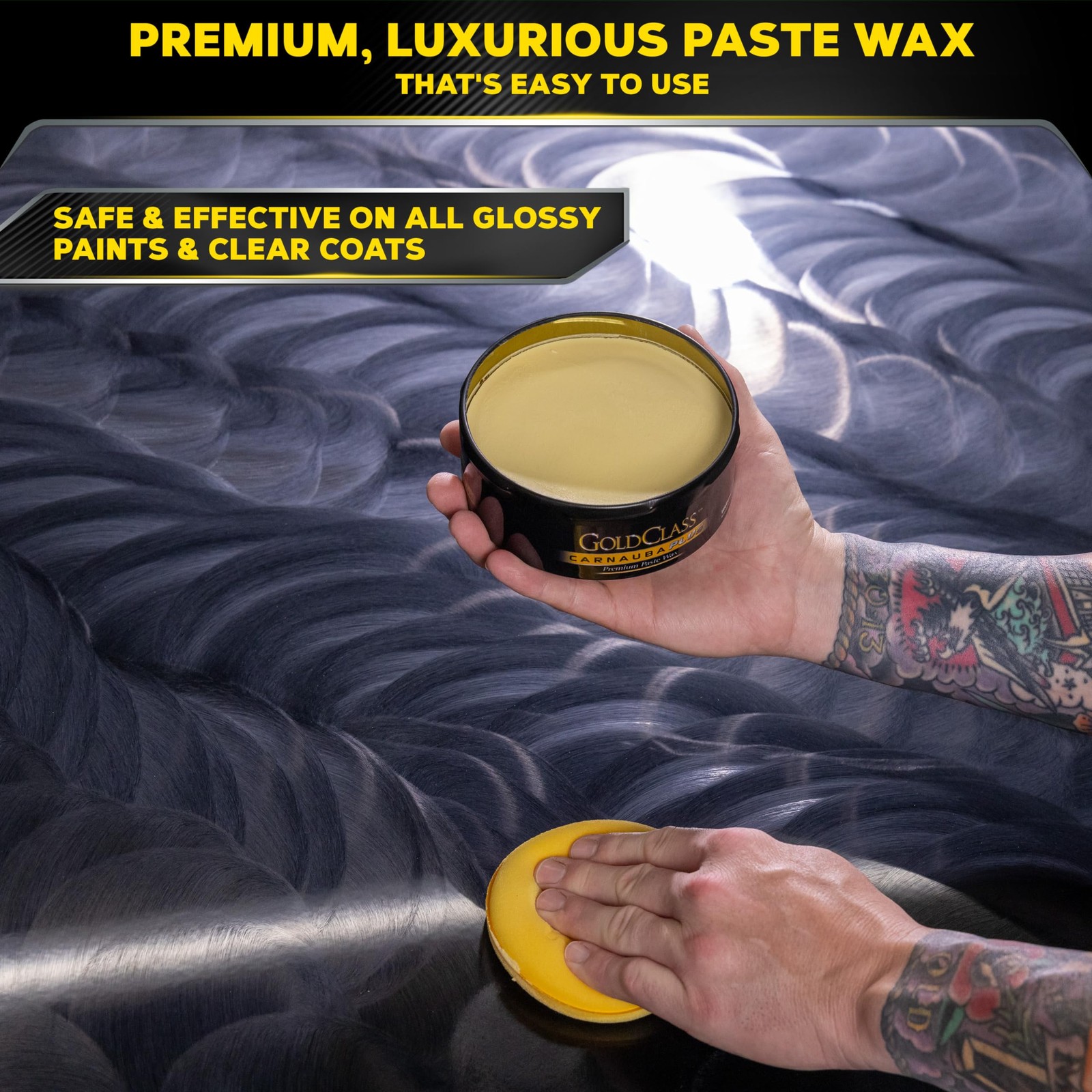 G7014j Gold Class Carnauba Plus Premium Paste Wax, Crea Un Deep Dazz