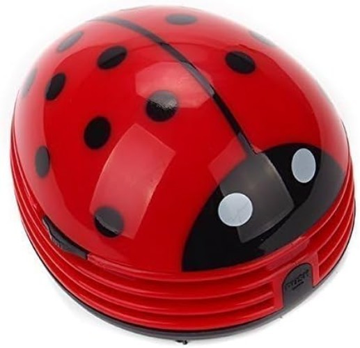 Adorable Portable Vacuum Cleaner – Handheld, Battery-Powered, 80 Db Quiet