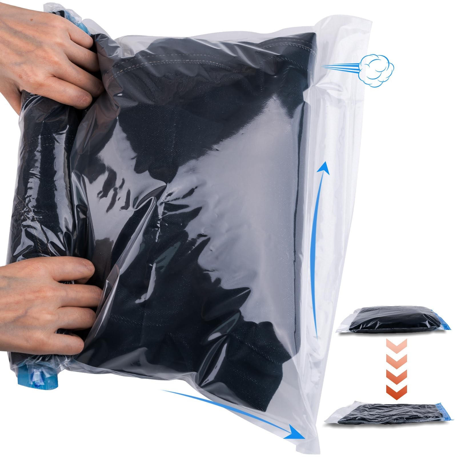 Compression Bags for Travel Storage Space Saver Travel Organizers Clothing Pa…