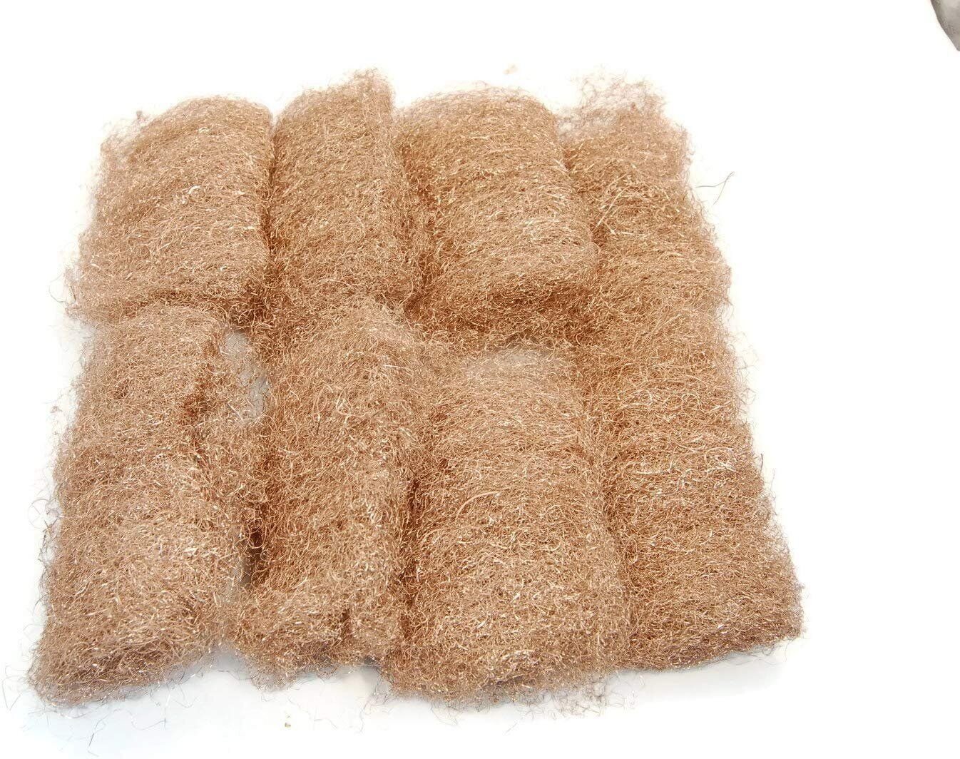 Rogue River Tools Bronze Wool Pads (8pc)- CHOOSE GRADE. Marine, Glass, Wood, USA