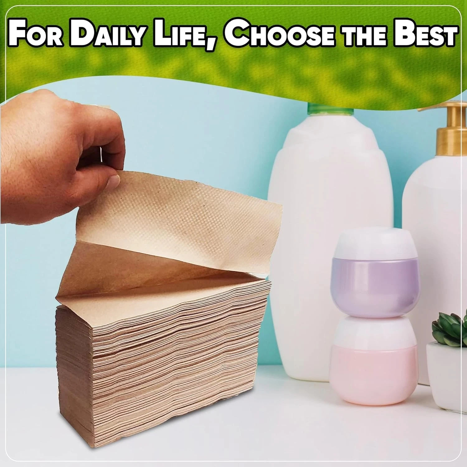 Kraft MultiFold Paper Towels- Pack of 2-250ct. Total 500 Towels