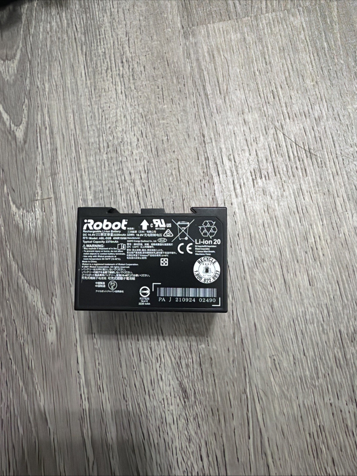 Genuine Original ABL-D2A Battery iRobot Roomba j5 j6 j7 j8+ i3 i4 i5 i7 i8+e5