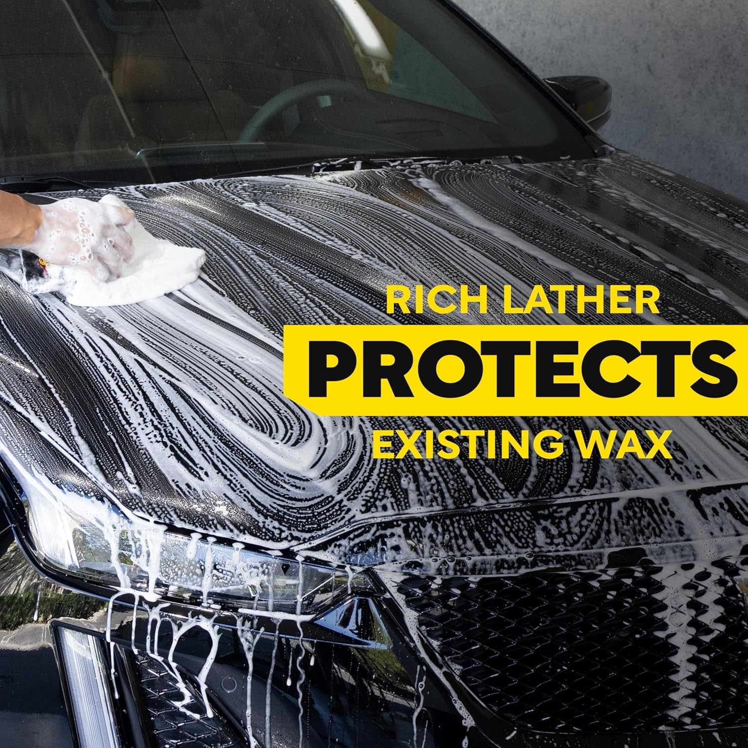 Car Wash Soap High Gloss Finish Deep Clean for Cars Trucks SUVs Biodegradable 1