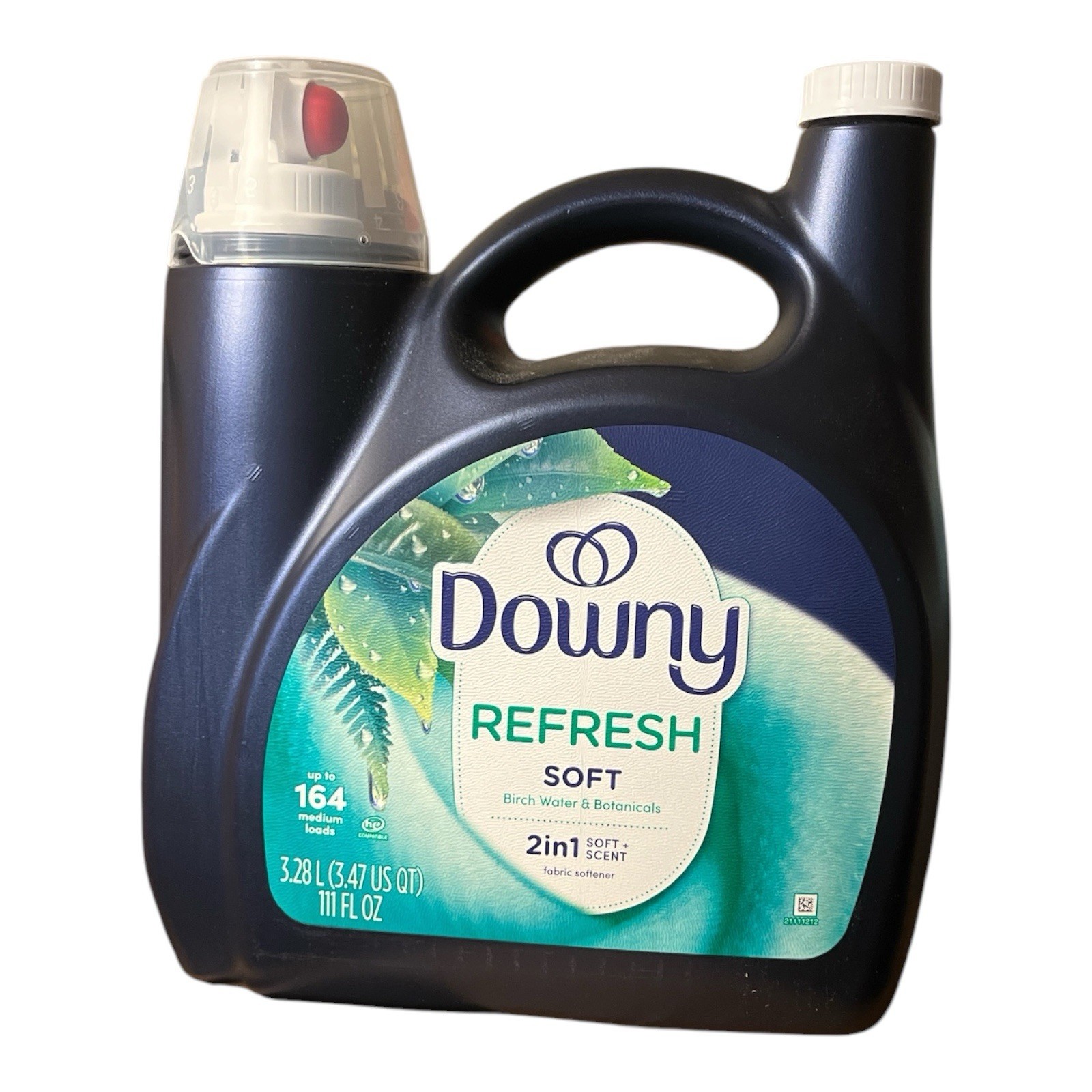 Downy Refresh Soft Birch Water & Botanicals Fabric Softener 111oz