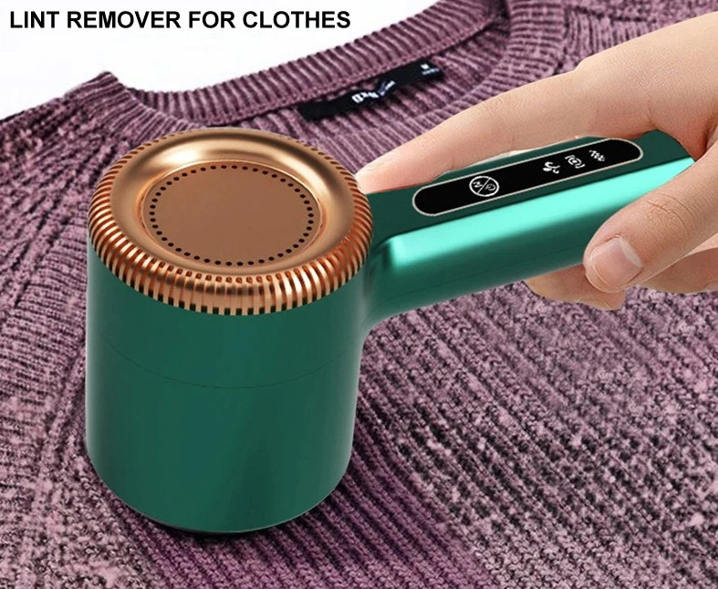 1pcs USB Rechargeable Lint Remover–Electric Fabric Shaver for Clothes & Sweaters