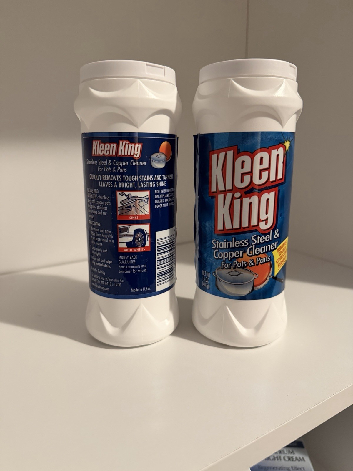 King Kleen Stainless Steel Cookware Cleaner & Copper Cleaner 14 oz Multi-Pur QT2
