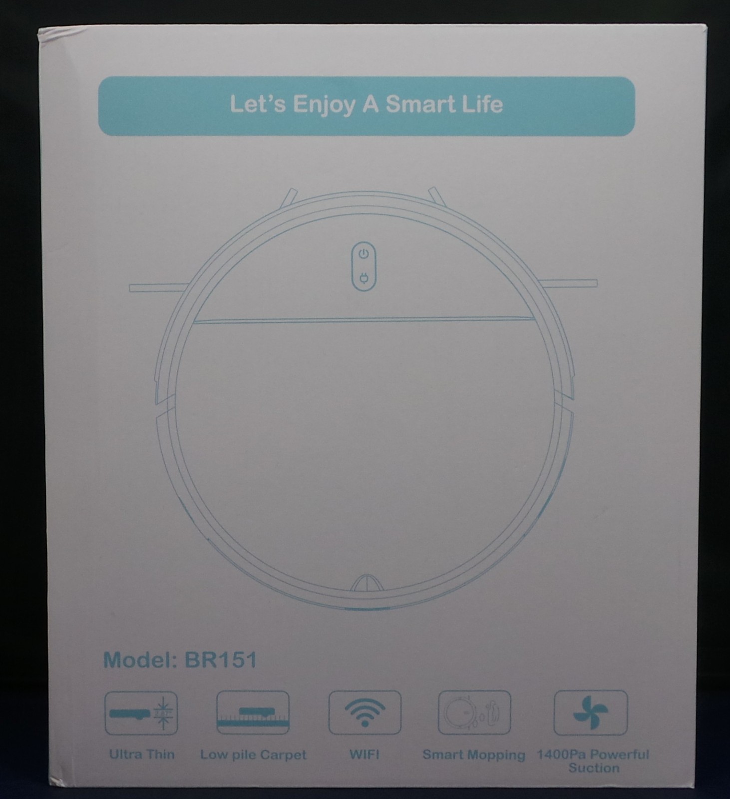 MAMNV BR151 Robot Vacuum and Mop Combo with APP/Remote BRAND NEW