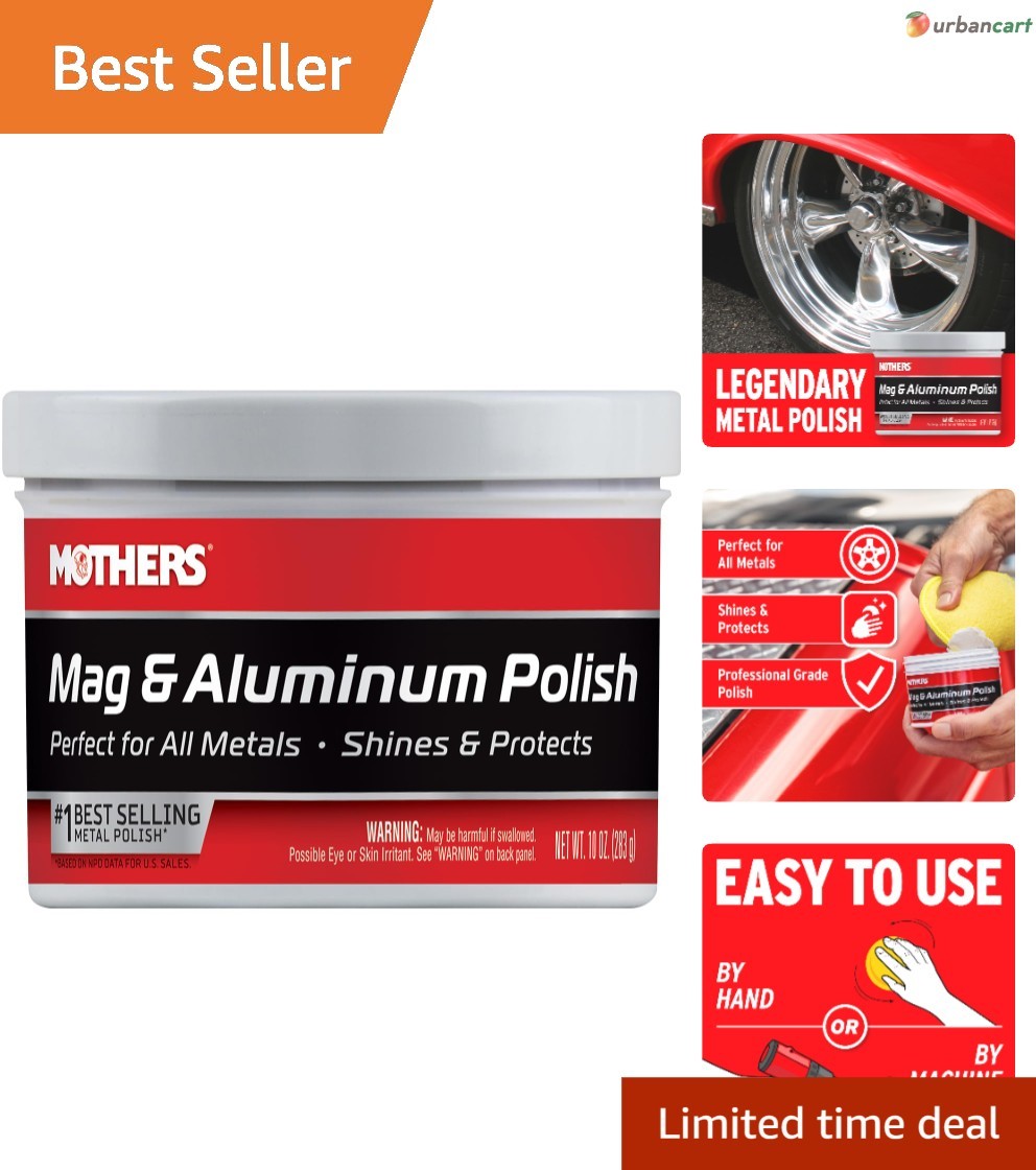 Mothers Mag & Aluminum Polish 10 oz – Restore & Shine Automotive Metals