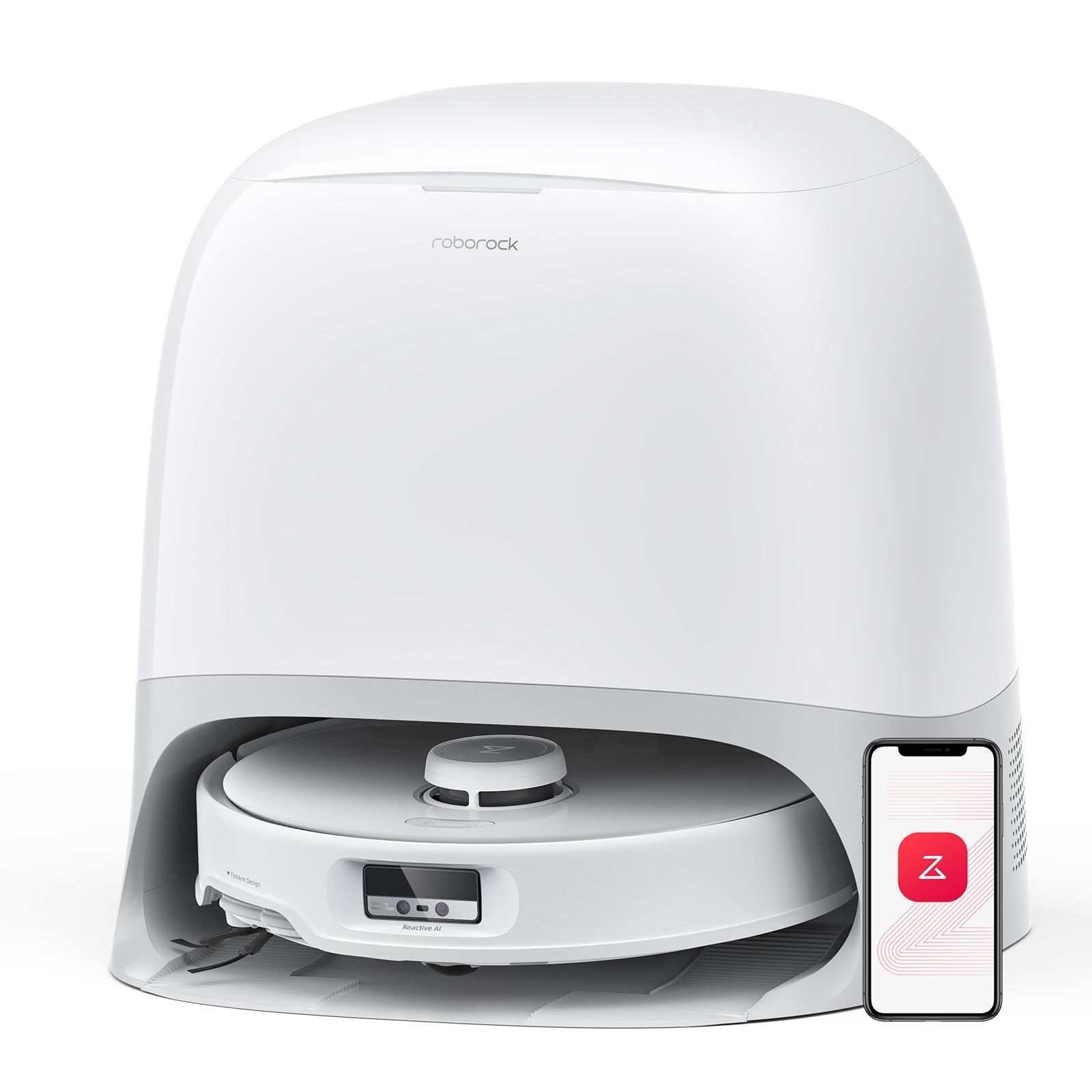 roborock Qrevo Curv Robot Vacuum and Mop, Zero-Tangling, AdaptiLift Chassis, …
