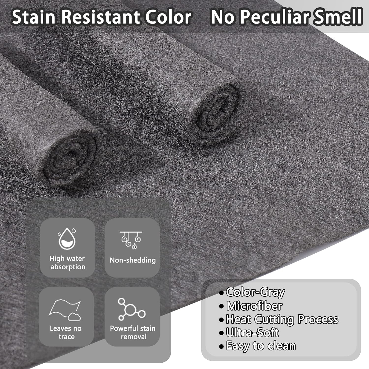10PCS Magic Glass Cleaning Cloth Microfiber Cleaning Towels for Windows Kitchen