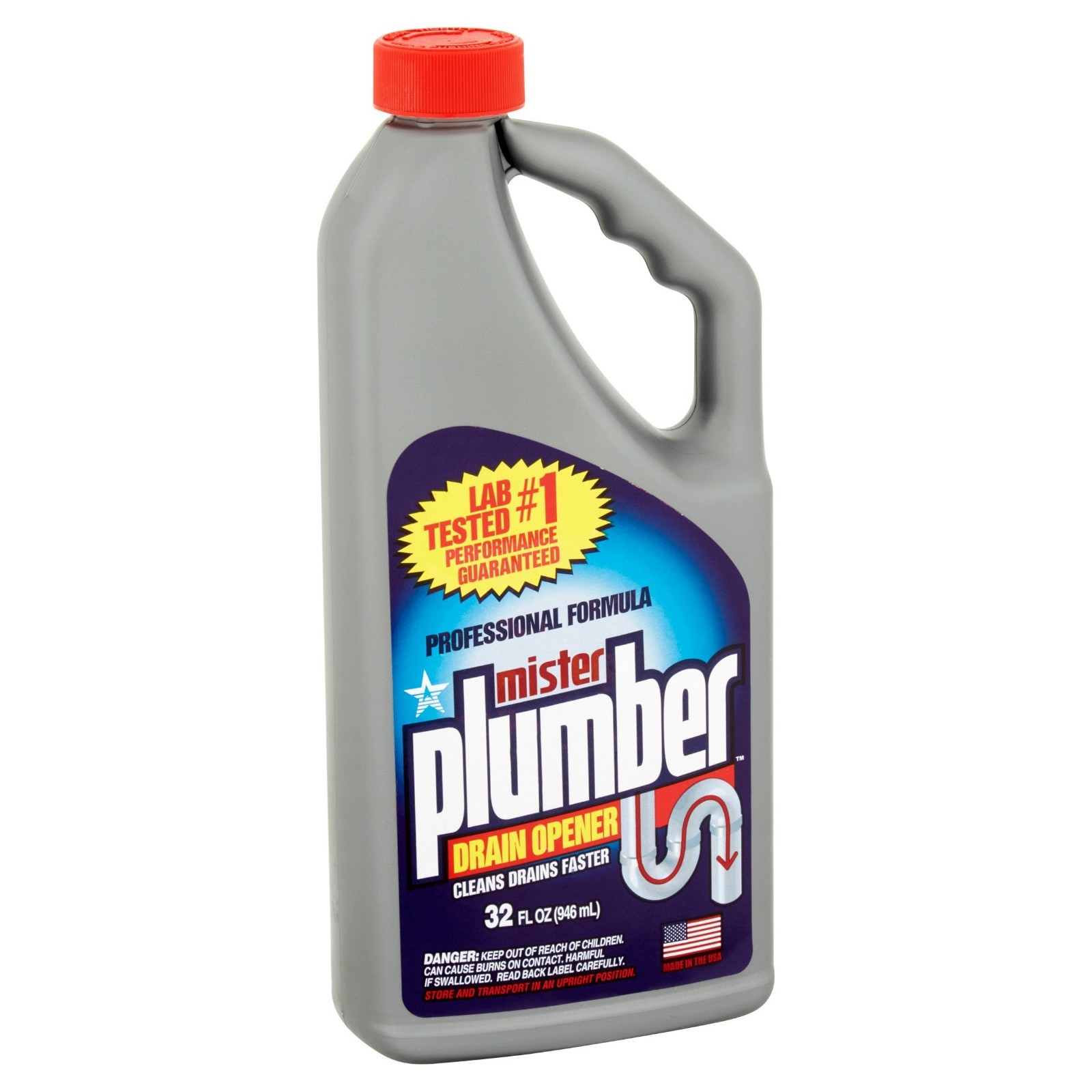 (2 pack) Mister Plumber 32oz Drain Opener