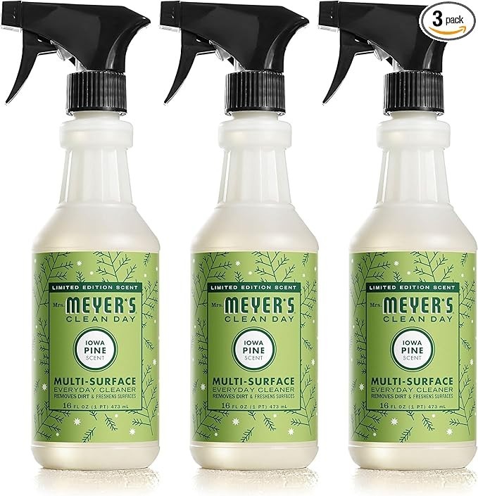 (Pack of 3) Mrs Meyers Iowa Pine Multi Surface Clean Spray 16 fl oz