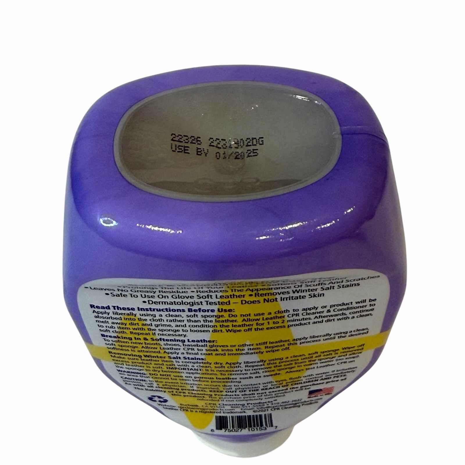 Leather CPR Cleaner & Conditioner 18oz Shoes Jackets Purses Furniture Boots NEW