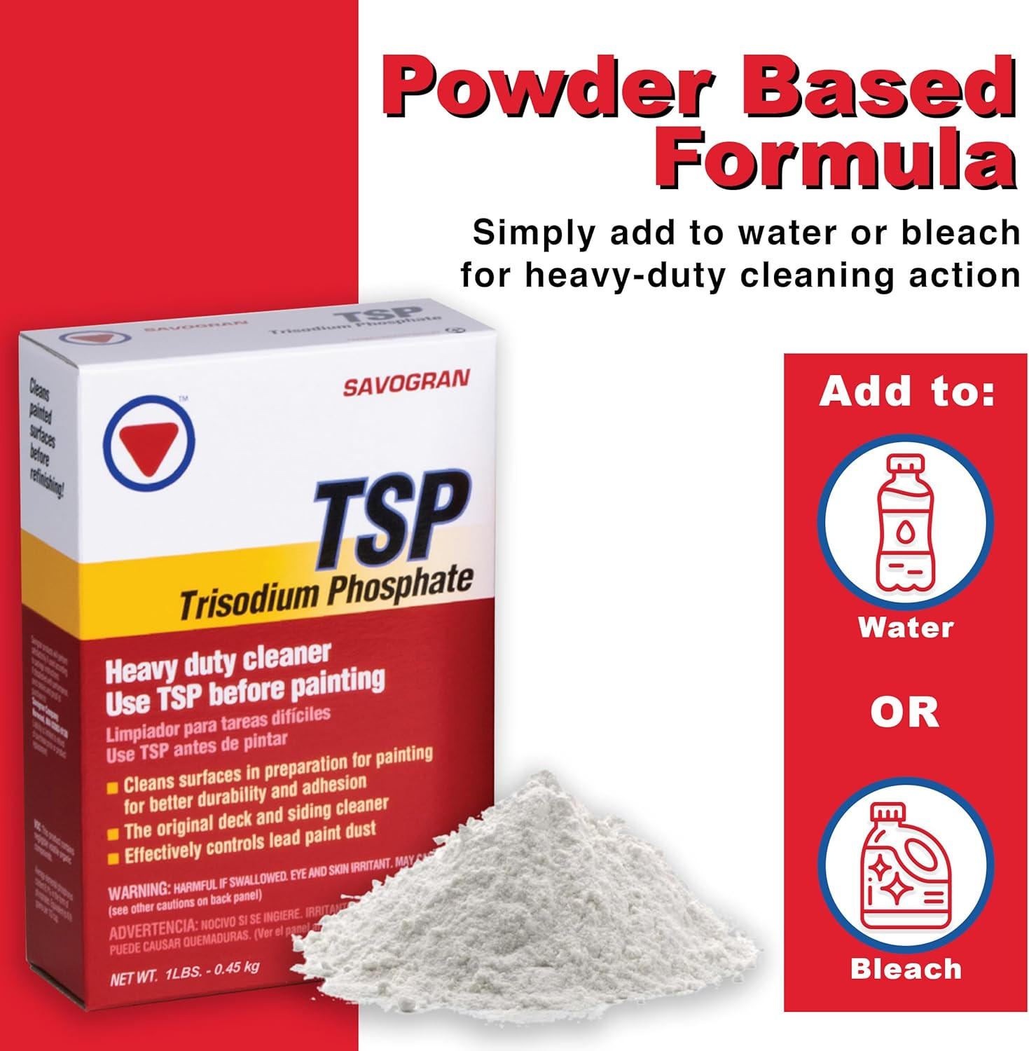 10621 Trisodium Phosphate (TSP) 1LB (16Oz)