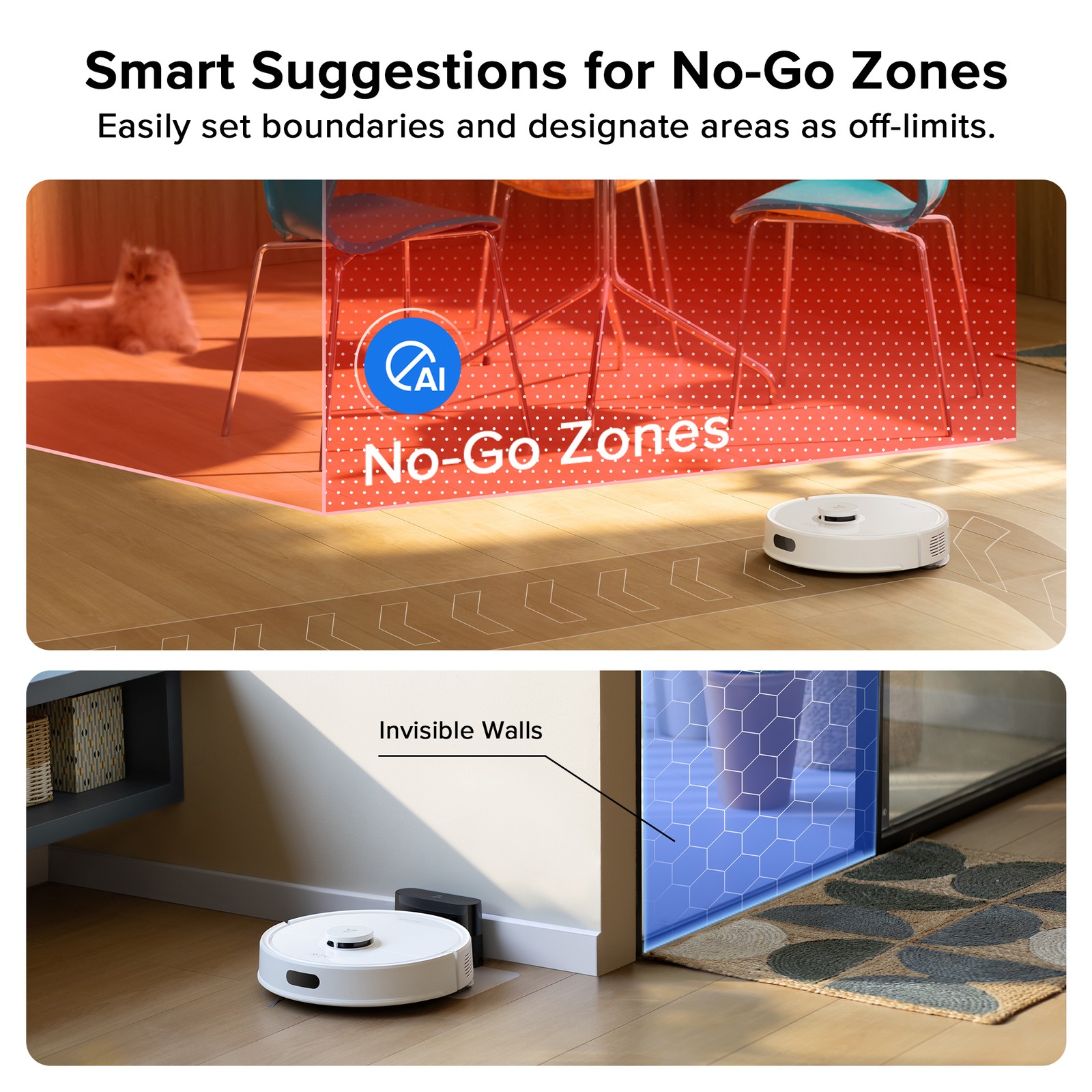 Roborock Q7 L5 Robot Vacuum Cleaner, 8000Pa, Dual Anti-Tangle System, LiDAR Navi