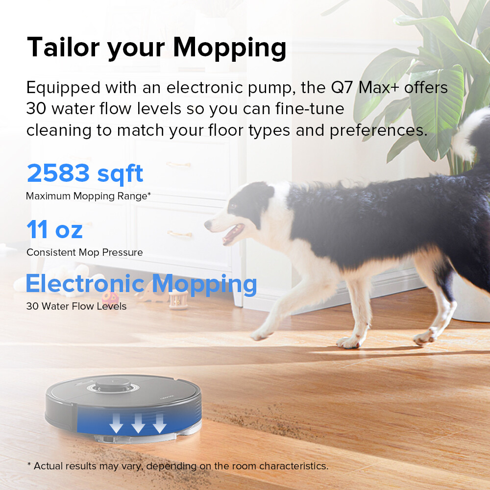 Roborock Q7 Max+ Self-Emptying Robot Vacuum Cleaner – Certified Refurbished