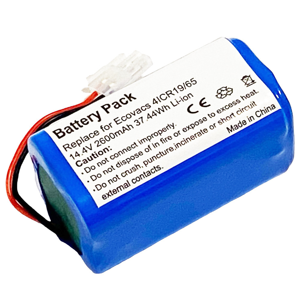 Ecovacs Deebot CR120 DG800 DL33 DL35 KK8 V7 V780 X500 Battery 4ICR19/65