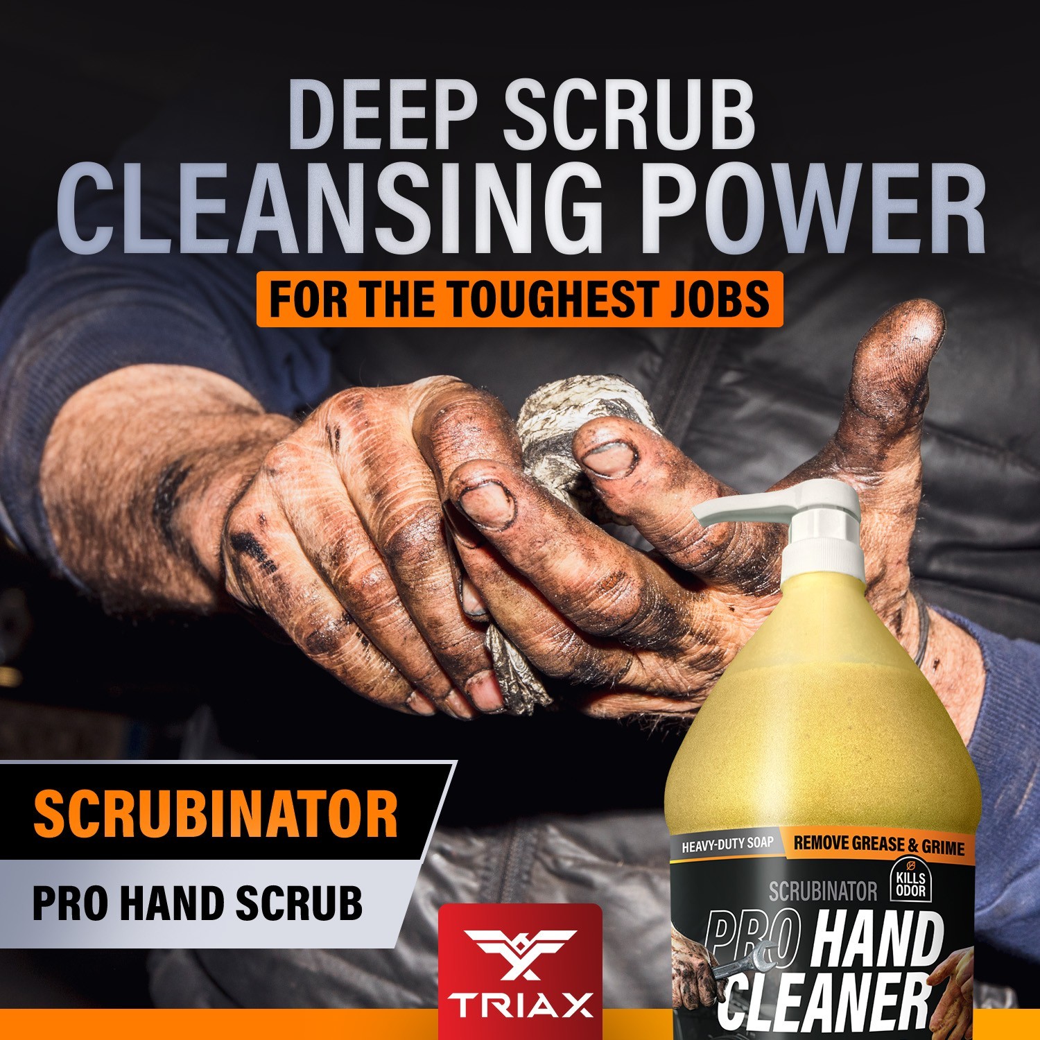TRIAX Scrubbinator – Hand Scrub and Cleaner (1 Gallon)