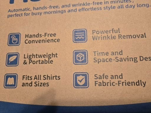 AUTOMATIC IRONING MACHINE, PORTABLE HANDS-FREE WRINKLE REMOVER-BRAND NEW IN BOX!