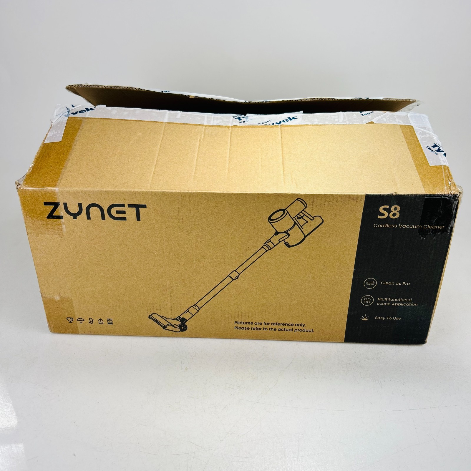Zynet S8 Cordless Stick Vacuum 500W 45KPA 40 Min Runtime Lightweight