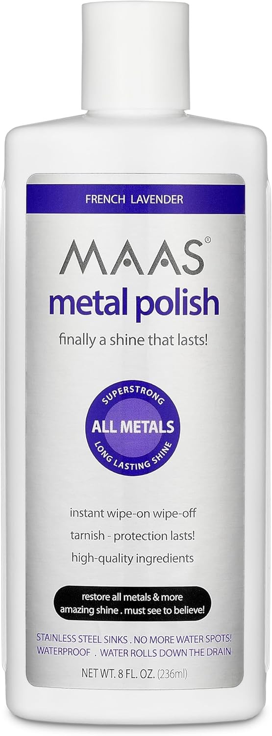 Maas International Liquid Metal Polish, 8 oz
