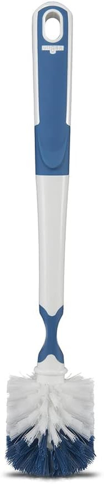 12.7” Flexible Glass and Bottle Scrub Brush, Extra-Long, Non-Scratch Cleaning Sc