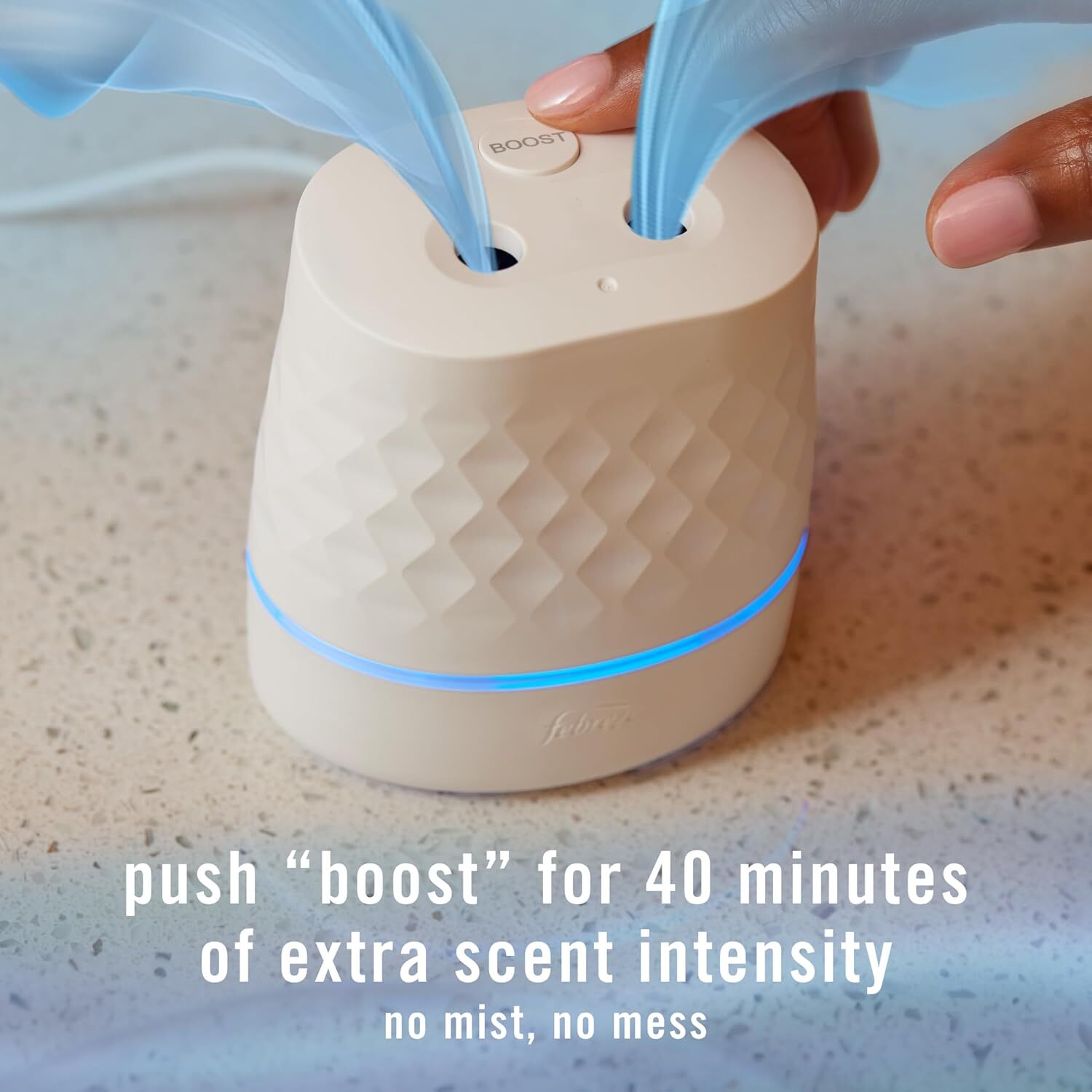 Plug Scent Booster Continuous Scent Device Oil Diffuser, Compatible with Air Fr