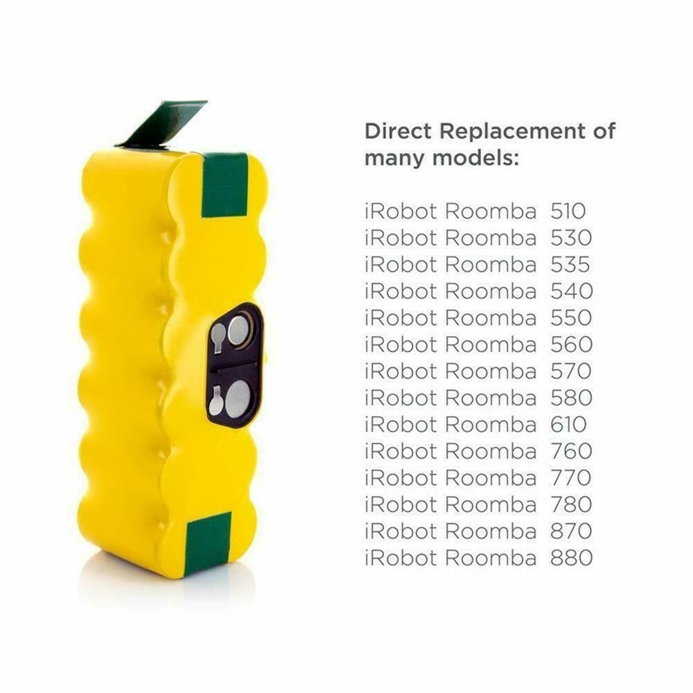 Replacement Battery For iRobot Roomba 500 Series 600 700 800 780 650 14.4V 4.5AH