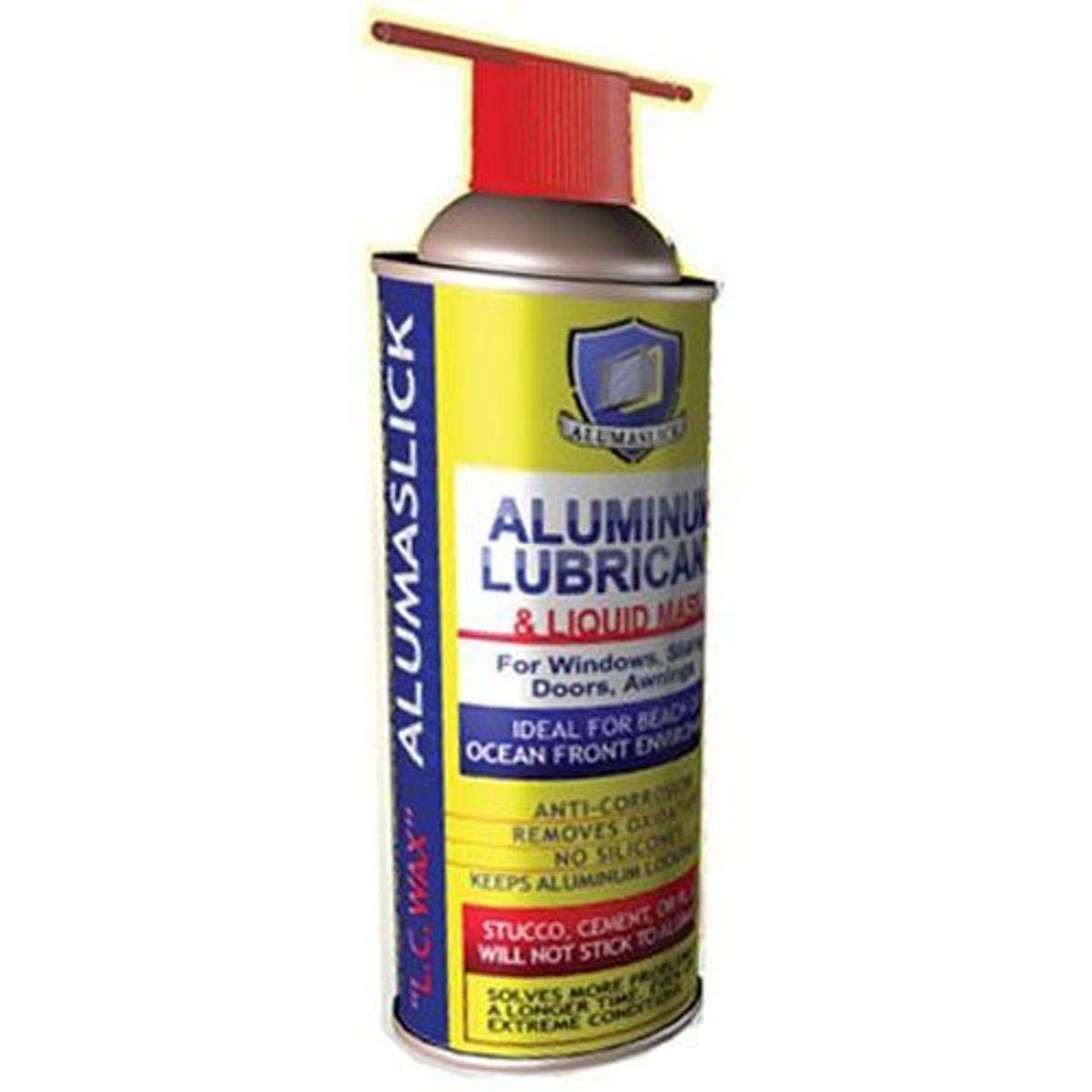 Wax Alum Slick Lubricant 11 oz 2 Set HeavyDuty Sealant For Sliding Doors