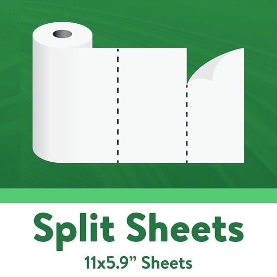 (2 pack) Great Value Ultra Strong Paper Towels, White, 12 Double Rolls, 1320