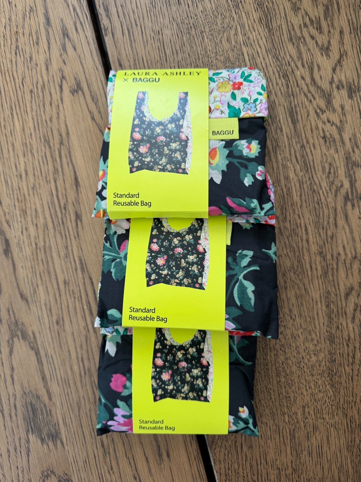 BAGGU LAURA ASHLEY X BAGGU Standard Baggu Reuseable Bag New HTF Rare
