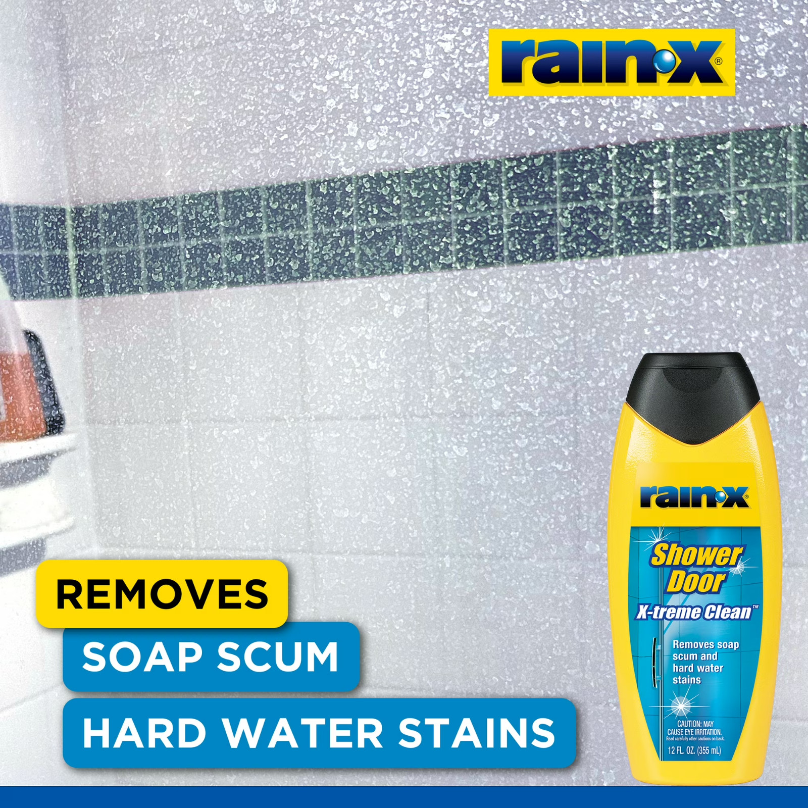 Shower Door X-Treme, 12 Fl. Oz. – 630035, Removes Soap Scum and Hard Water (NEW)