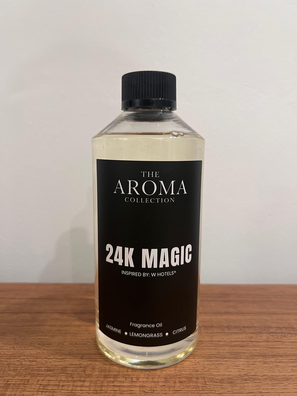 24K Magic 500mL Diffuser Scent Oil Inspired By: W Hotel Collection & AROMA360