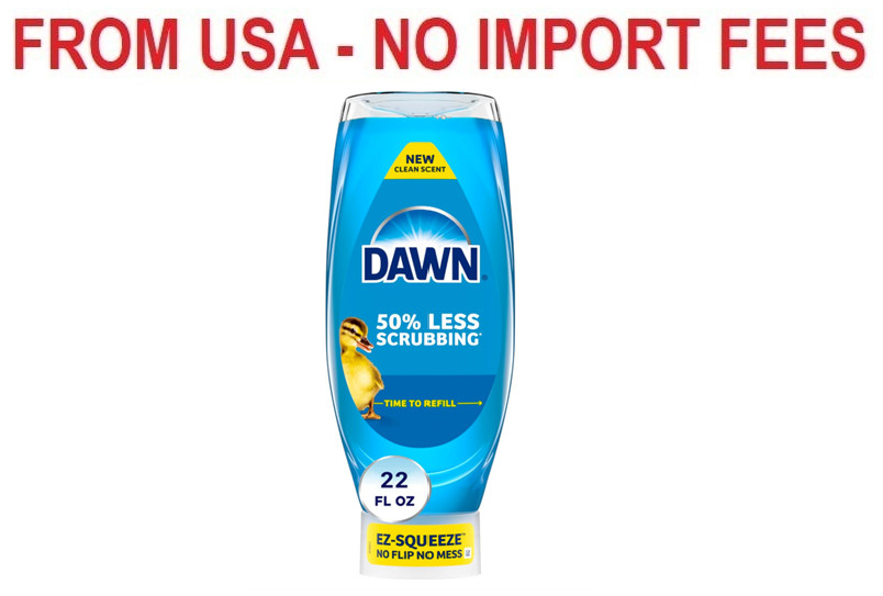 Dawn EZ-Squeeze Ultra Dish Soap, Dishwashing Liquid, Original, Dish Soap Refill,