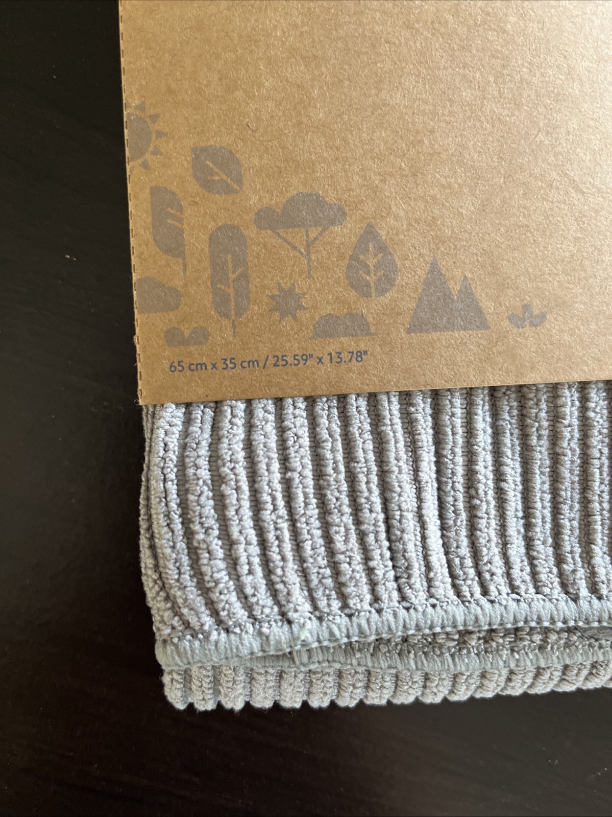 🧹Norwex Channel Textured Kitchen Towel, Grey Color brand new