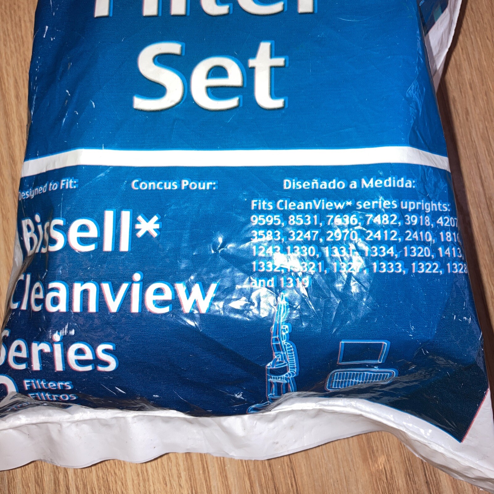 Envirocare Bissell Filter Set for Cleanview Series 2 Filters F956