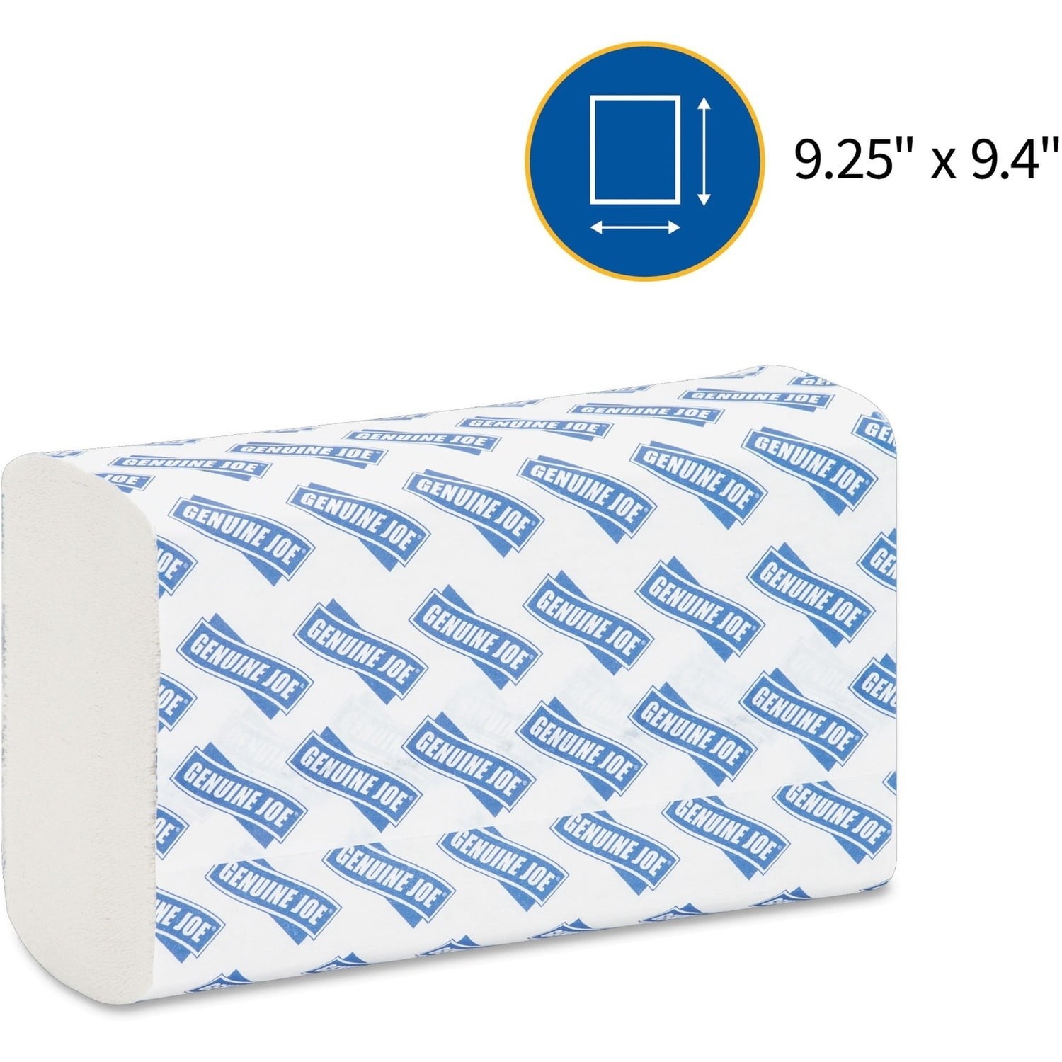 Genuine Joe GJO21100 Multifold Towels, 250 Sheets per Pack, 16 Pack
