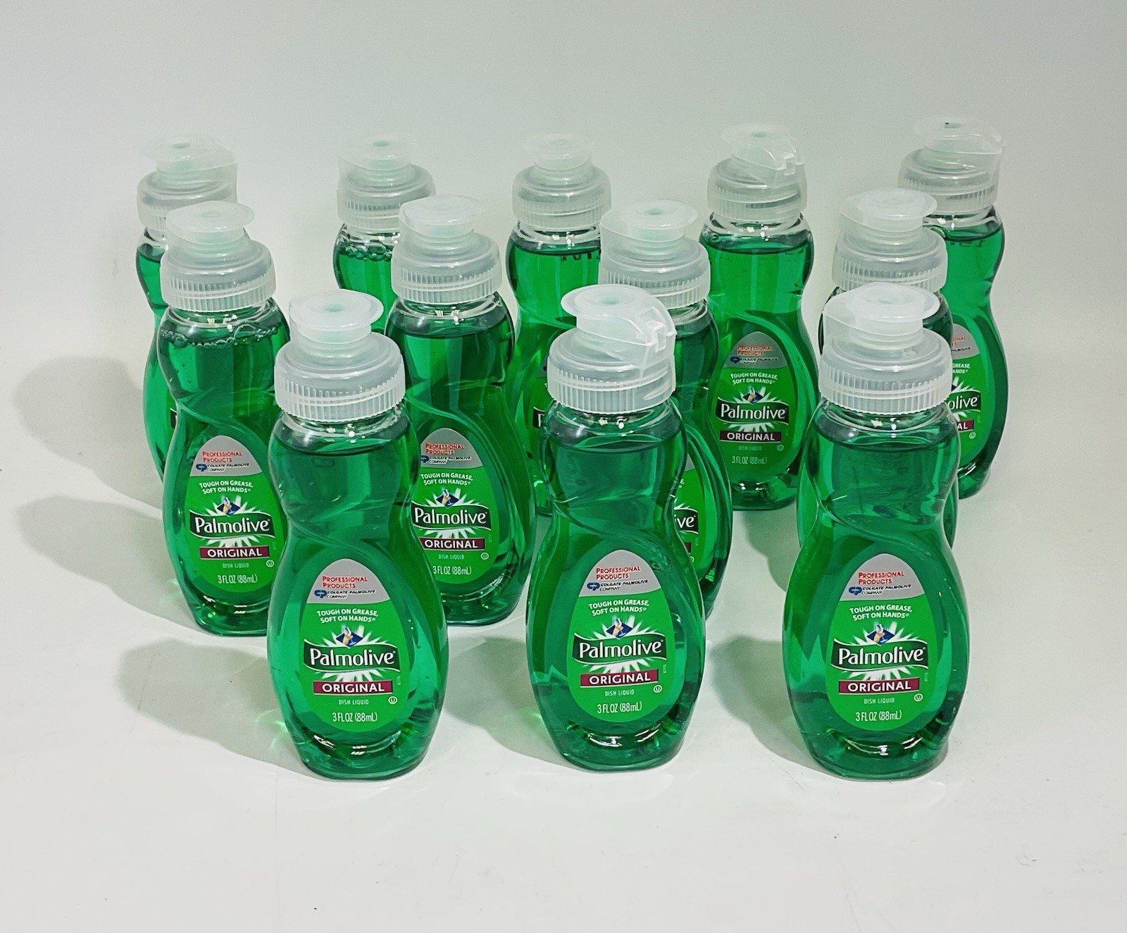 12 PACK – PALMOLIVE Original Travel Size Liquid DISH SOAP – 3 fl.oz (88 ml) Each