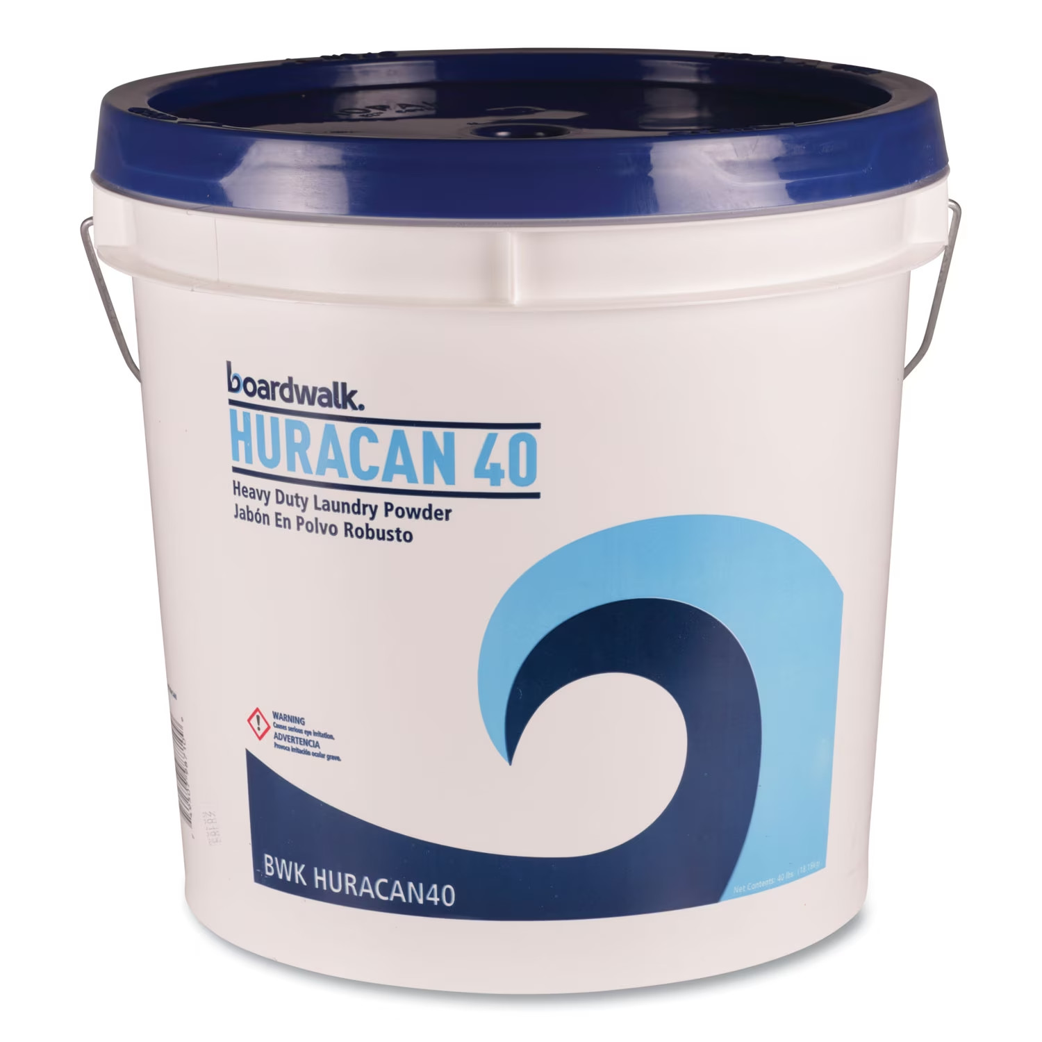 Boardwalk Low Suds Laundry Detergent Powder 40 lb Pail Lemon Scent