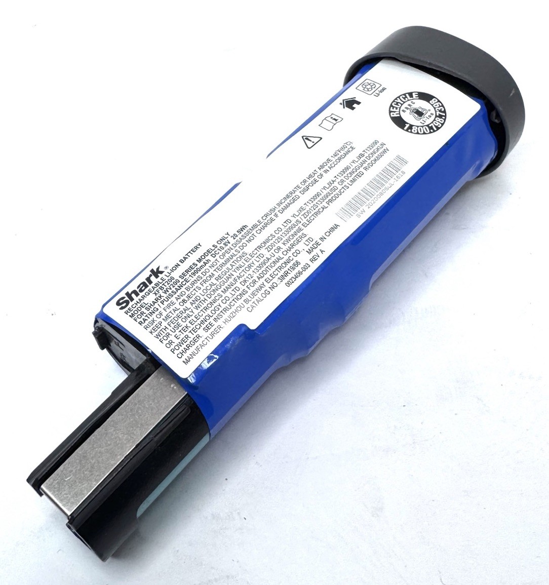 Genuine Shark ION WV220 WV200 WV200C WV201 WV205 LI-ION BATTERY 1900mAh XFBT200