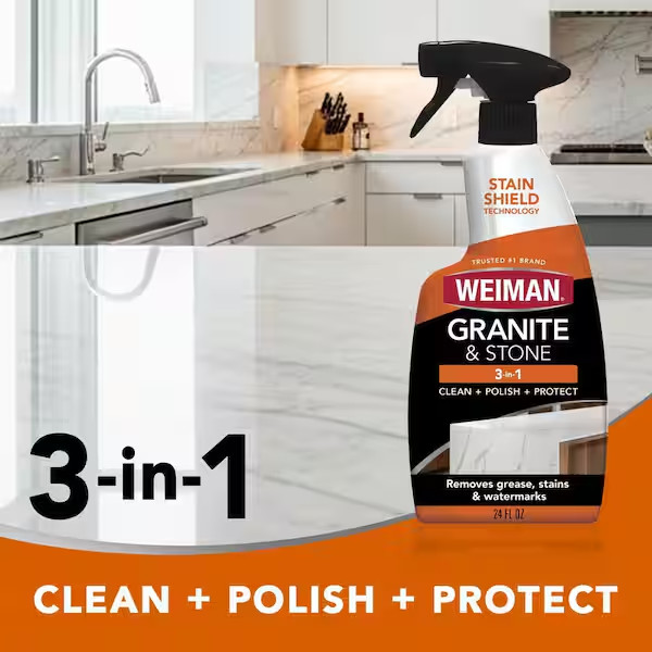 24 Oz. Granite and Stone 3-In-1 Clean Shine and Protect Countertop Polish