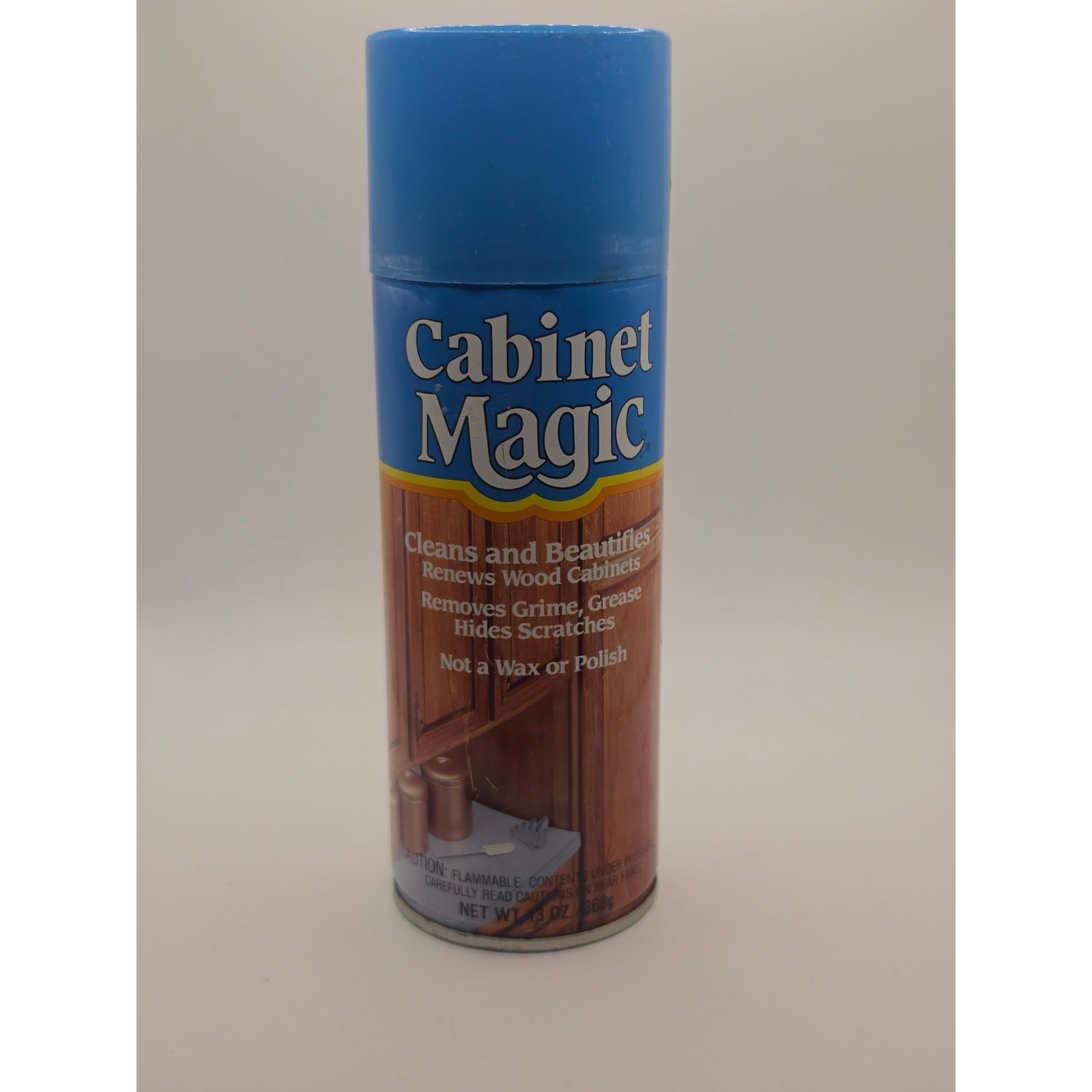 Vintage Cabinet Magic Aerosol 13 oz Full Can (cracked lid)