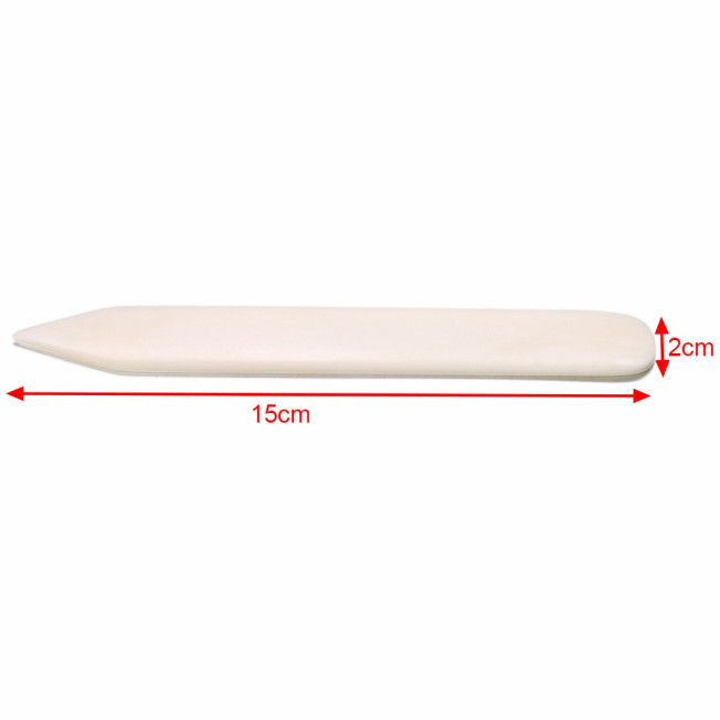 1pcs 15cm Natural Bone Folder Durable White Trimmer Folding Paper Leather Tool