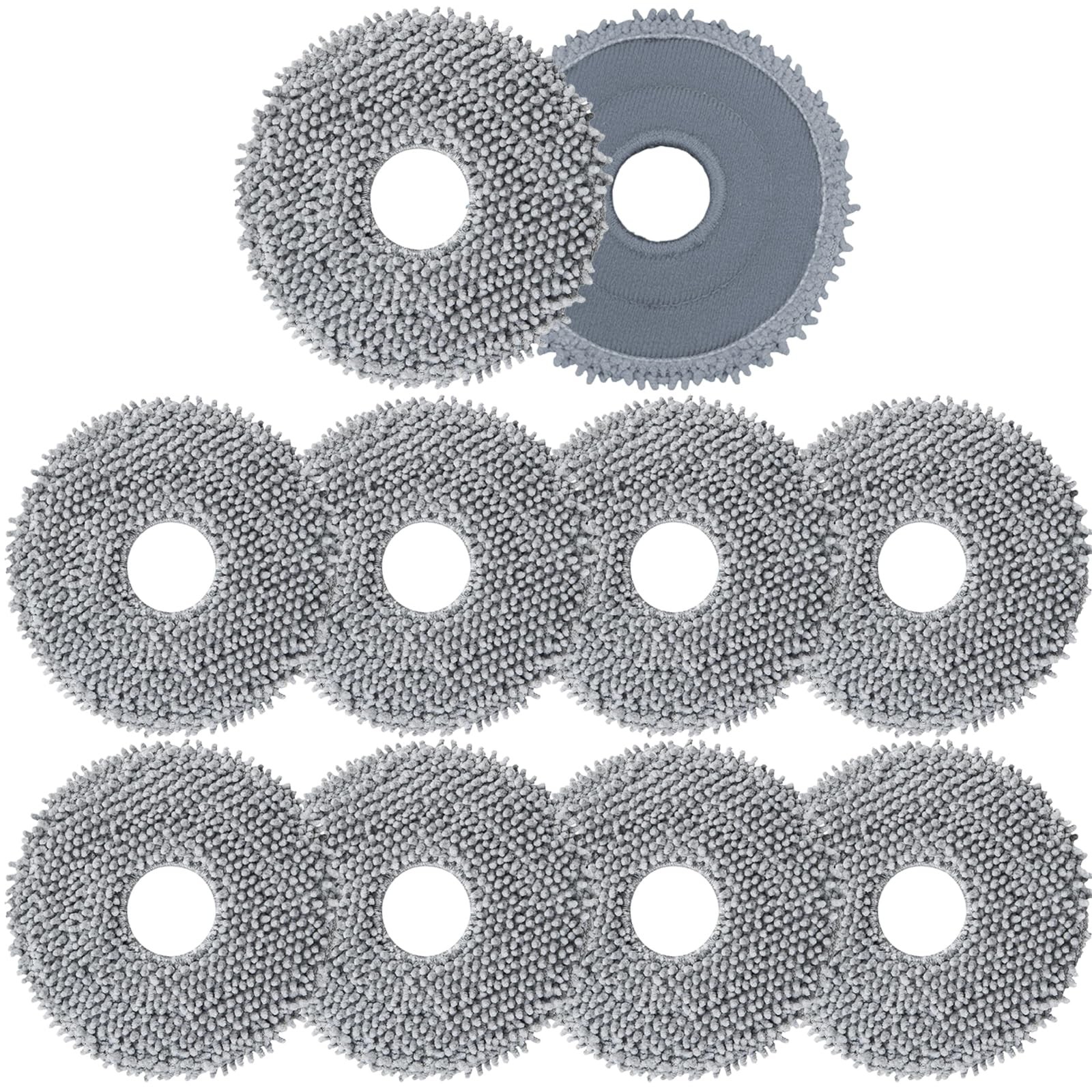 10 Pack Mop Pads for Roborock Q Revo/Qrevo S/Qrevo Pro/Qrevo Plus/Qrevo Maste…
