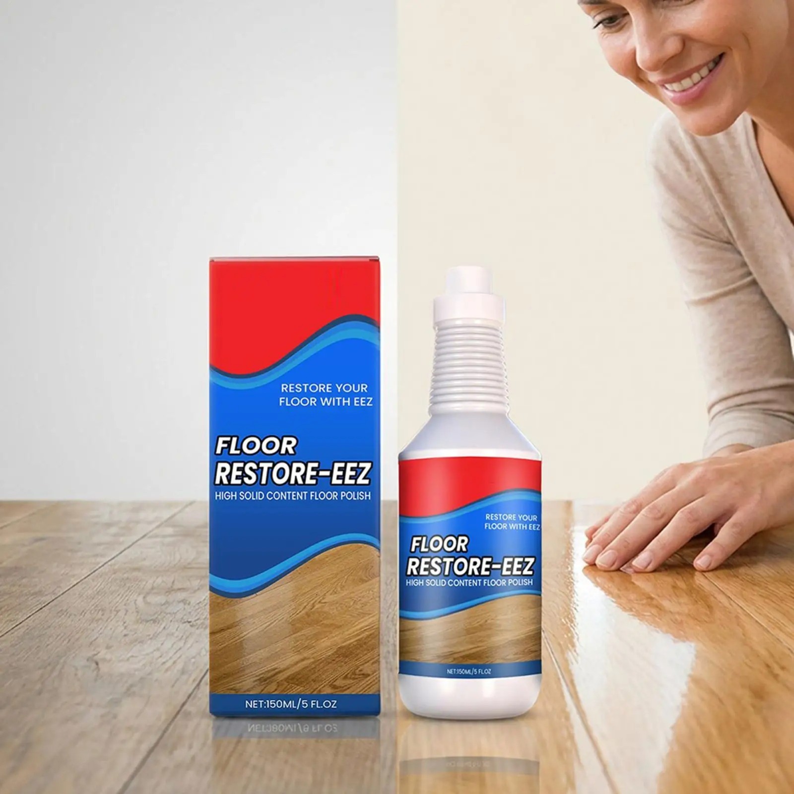 Clean-Eez Ultimate Floor Restorer & Polish – Revitalize And Shine Wood 150ml