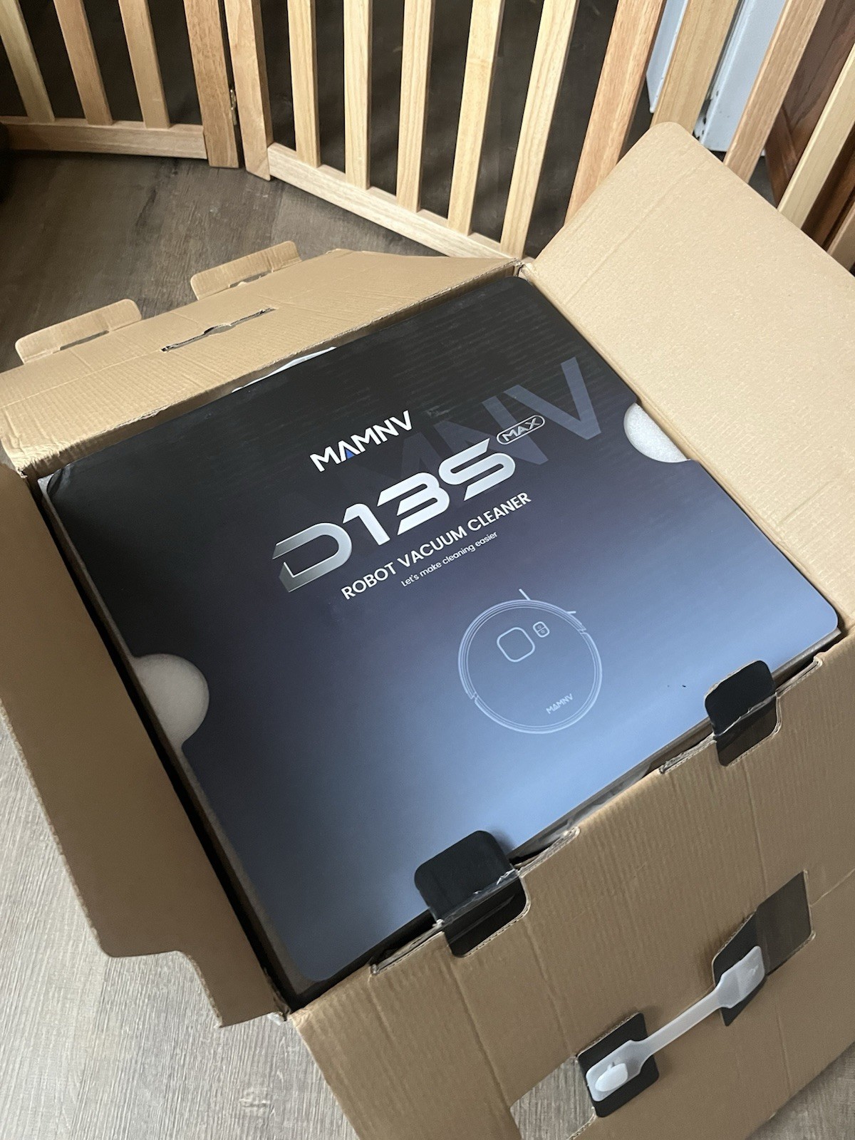 MAMNV D13S MAX LiDAR Laser Mapping Self-Emptying Robot Vacuum Mop 160min