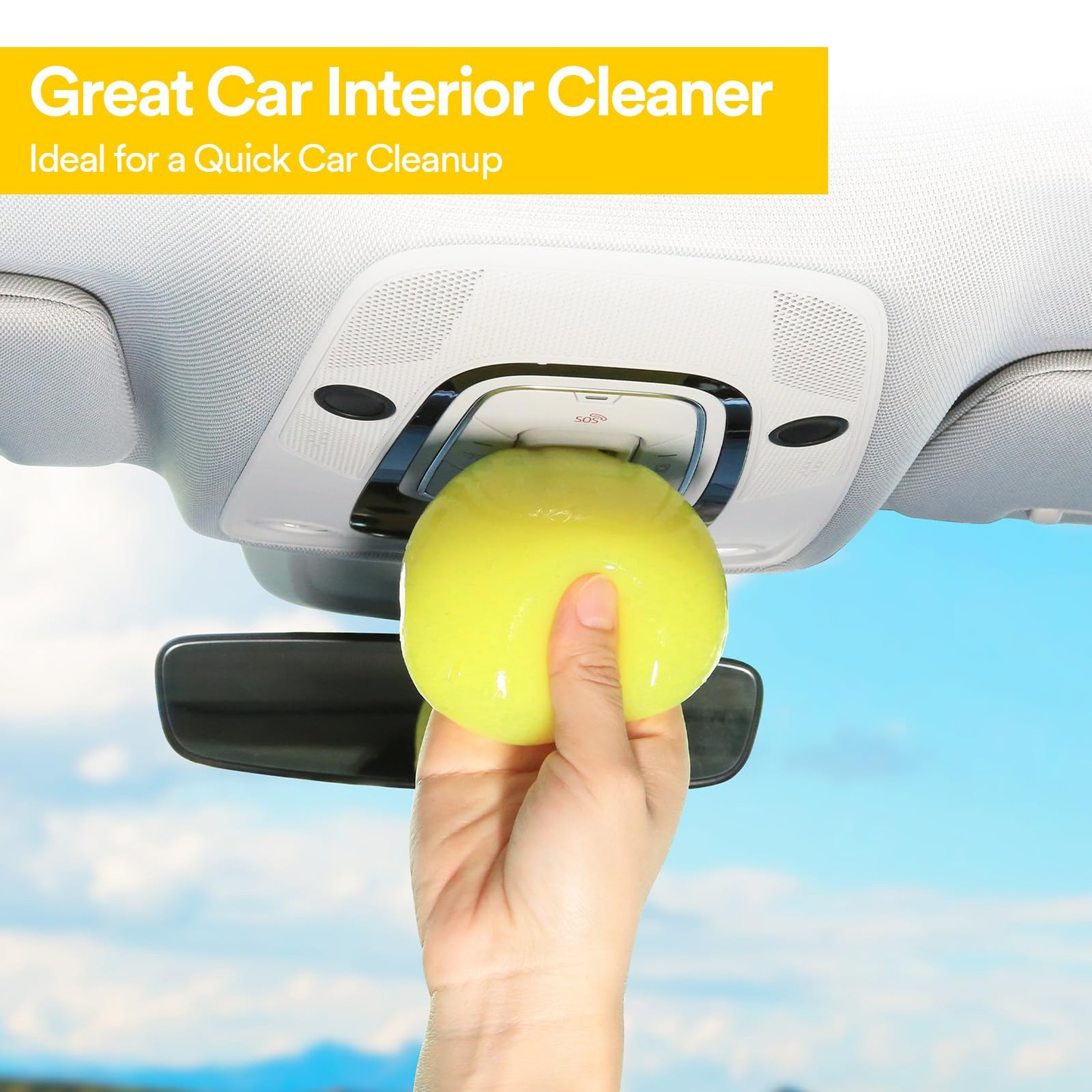 PULIDIKI Car Cleaning Gel Detailing Kit Clean Putty Gel Reusable Auto Detail Too